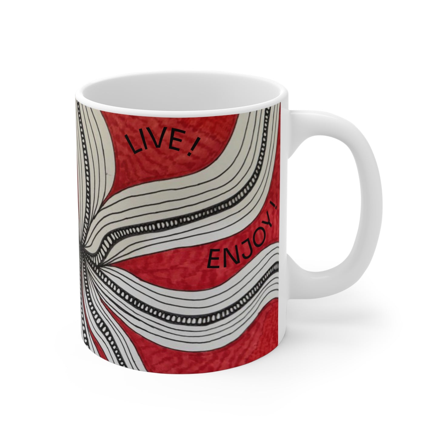 Be Yourself Inspirational Coffee Mug, Motivational Design, Great Gift for Friends, Office and Home Decor, Fun & Uplifting Tea Cup