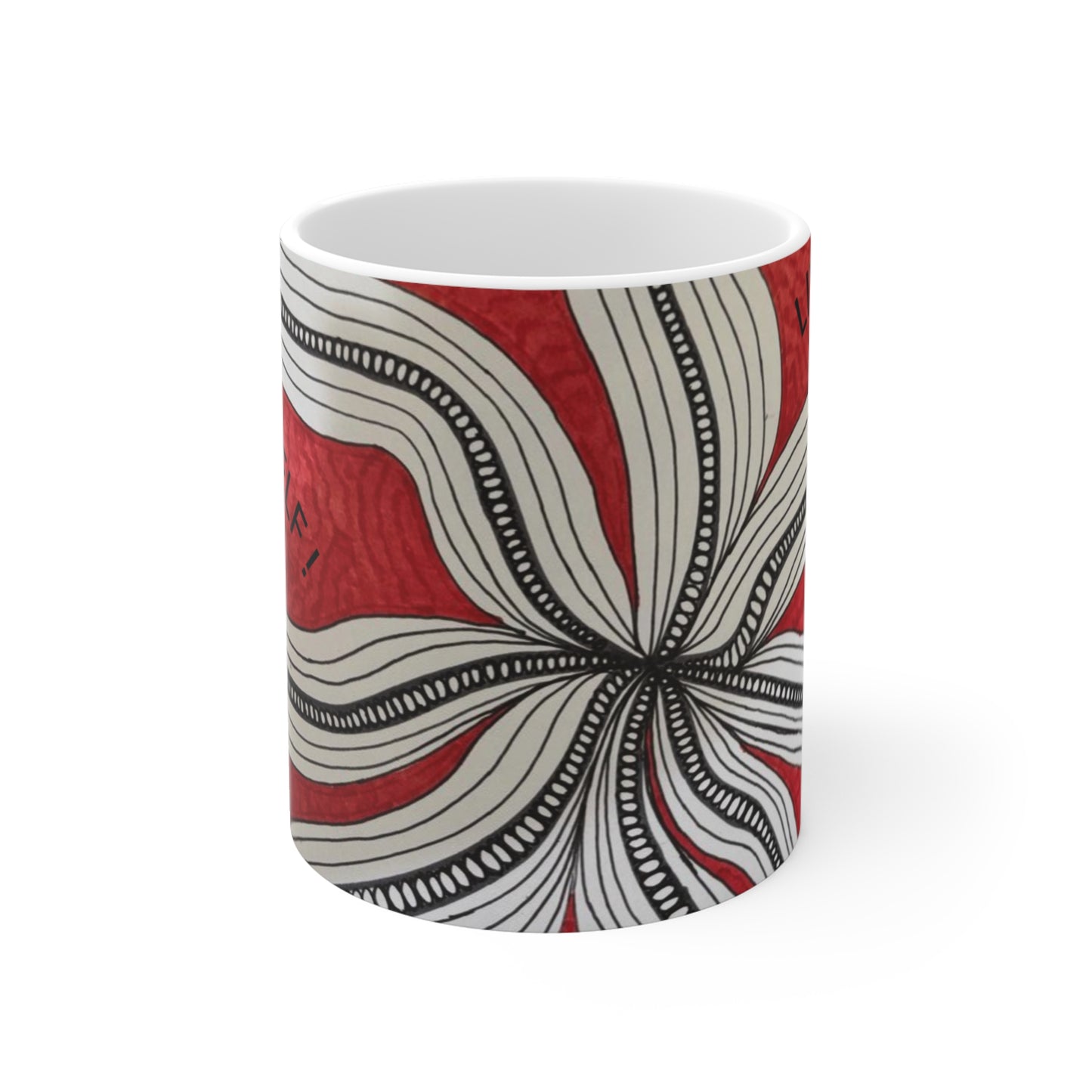 Be Yourself Inspirational Coffee Mug, Motivational Design, Great Gift for Friends, Office and Home Decor, Fun & Uplifting Tea Cup